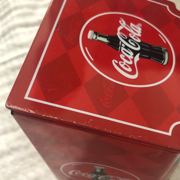 NWOT 3 Coca Cola Tins, 2 packs of Cards - Picture 11 of 16